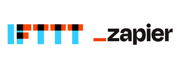 Logo IFTTT et Zapier